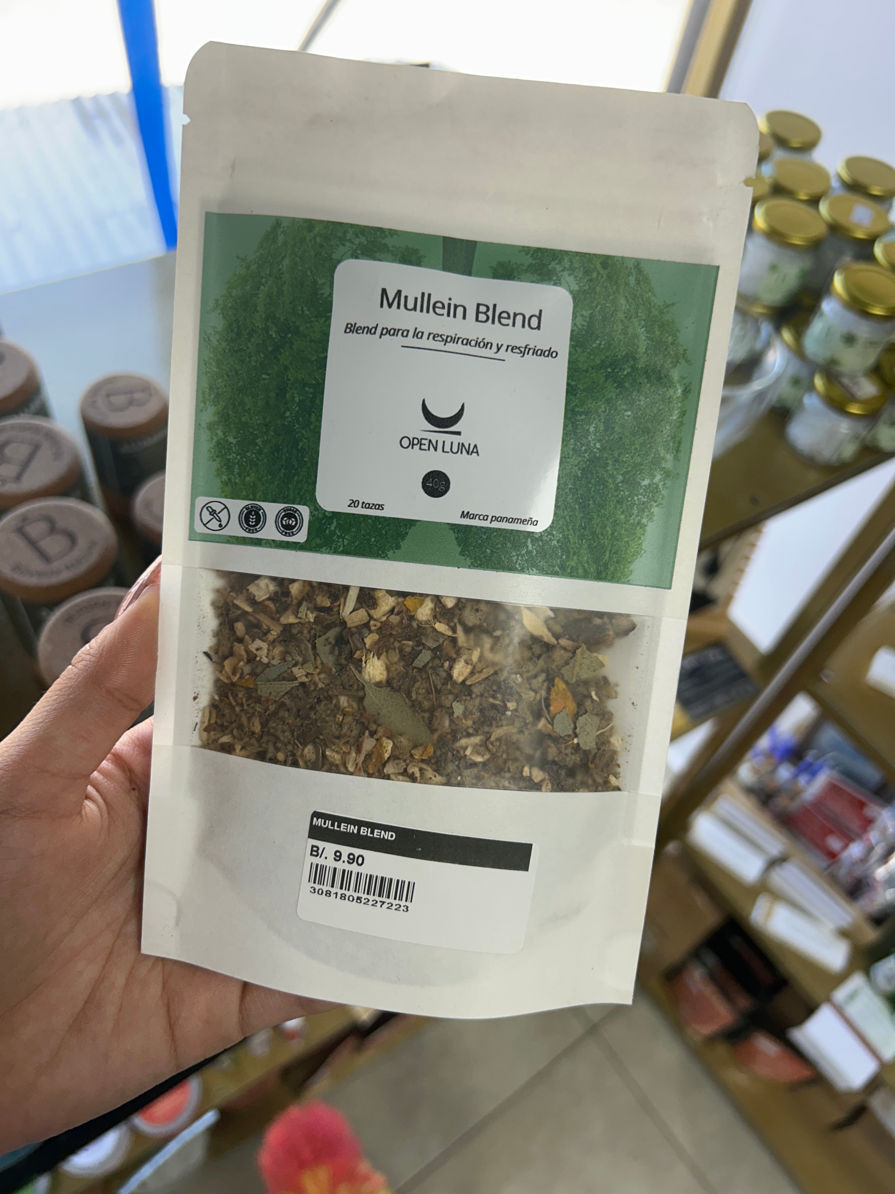Mullein Blend- Blend para la respiración y resfriado