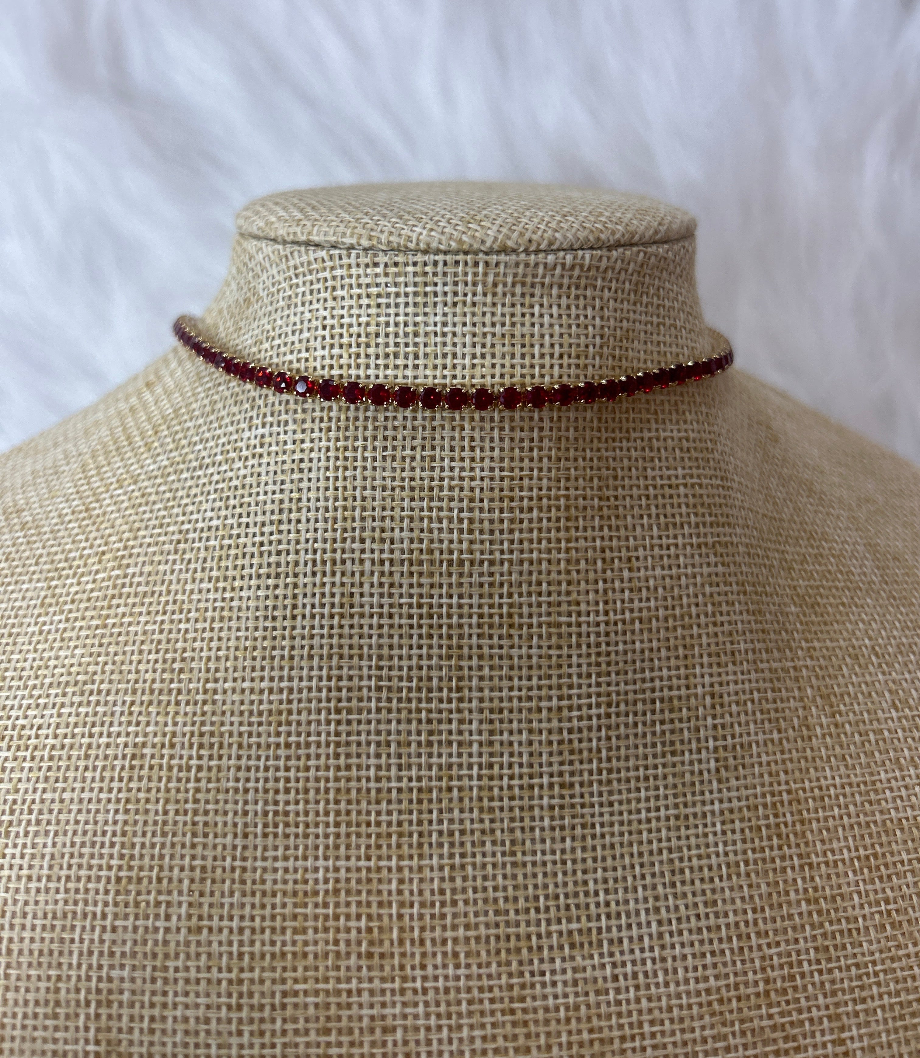 Choker Ruby Shine