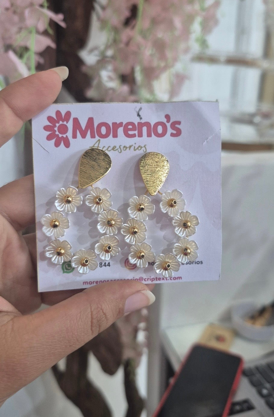 Aretes de Flor