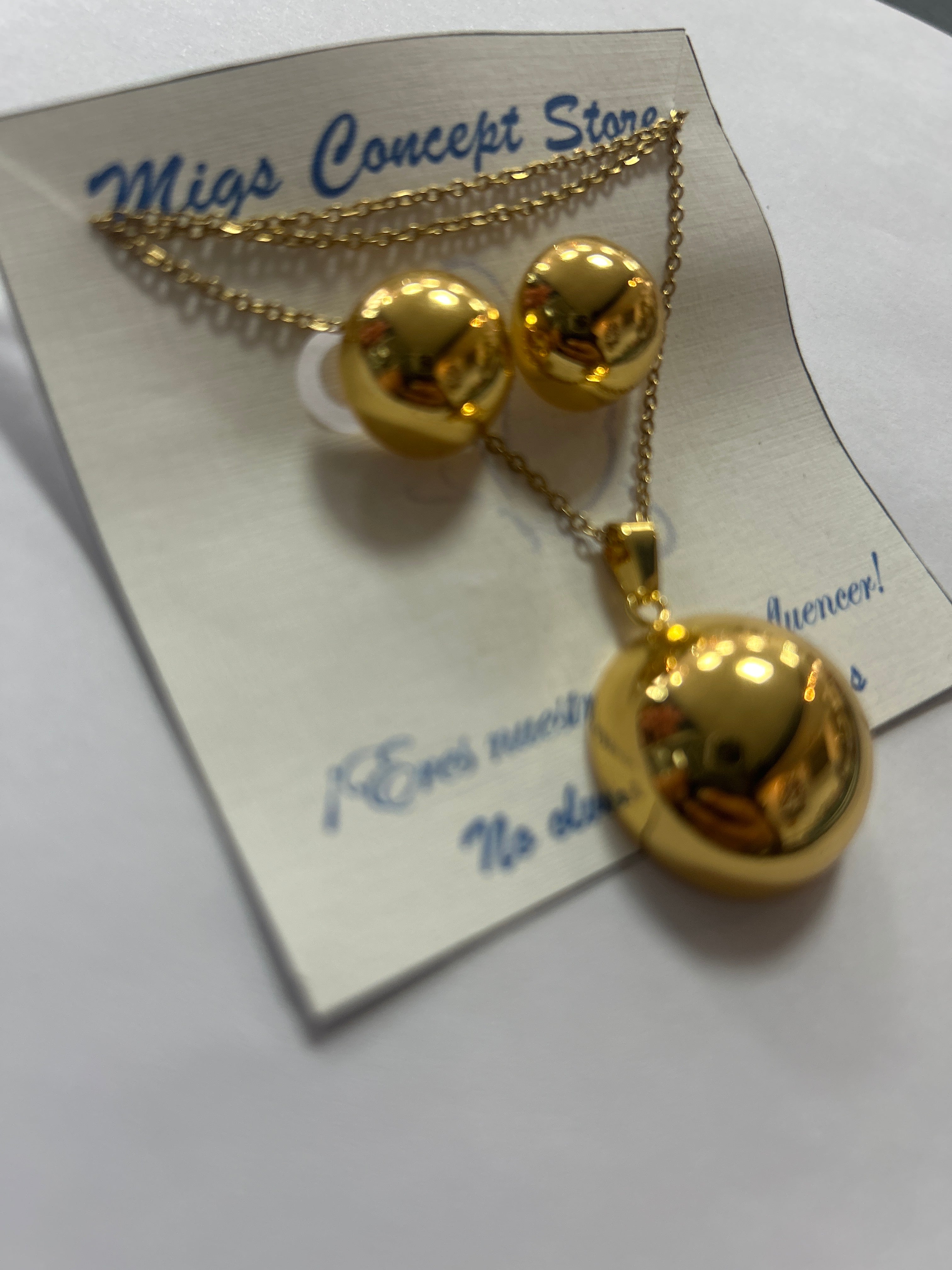 Set Dorado Esfera Clásica