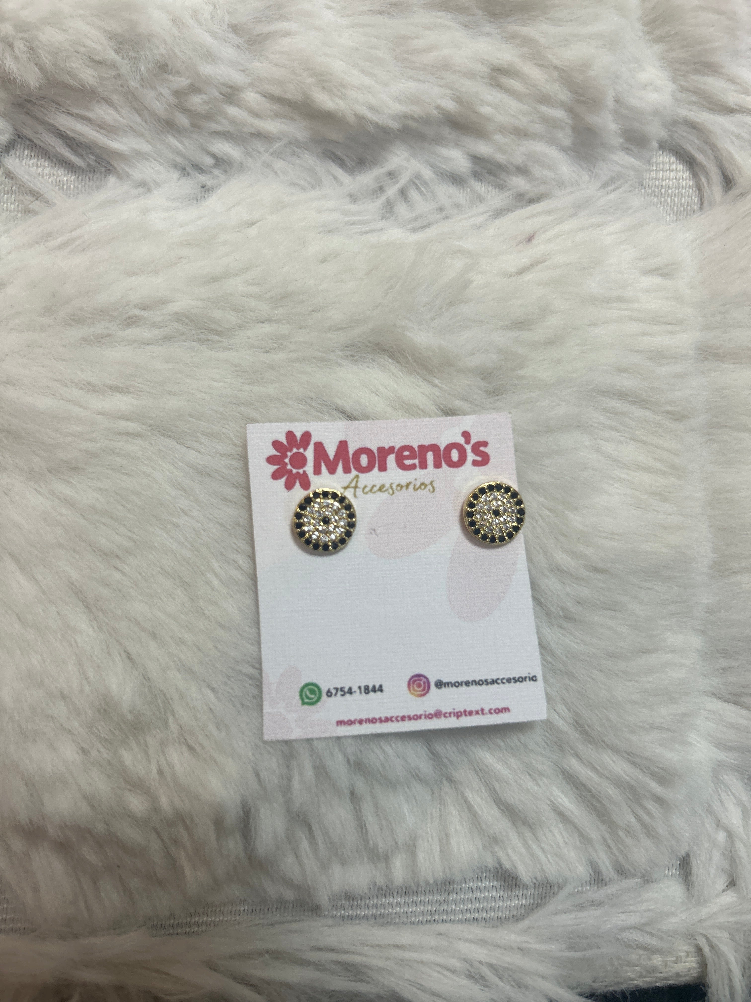 Aretes Círculo Brillante