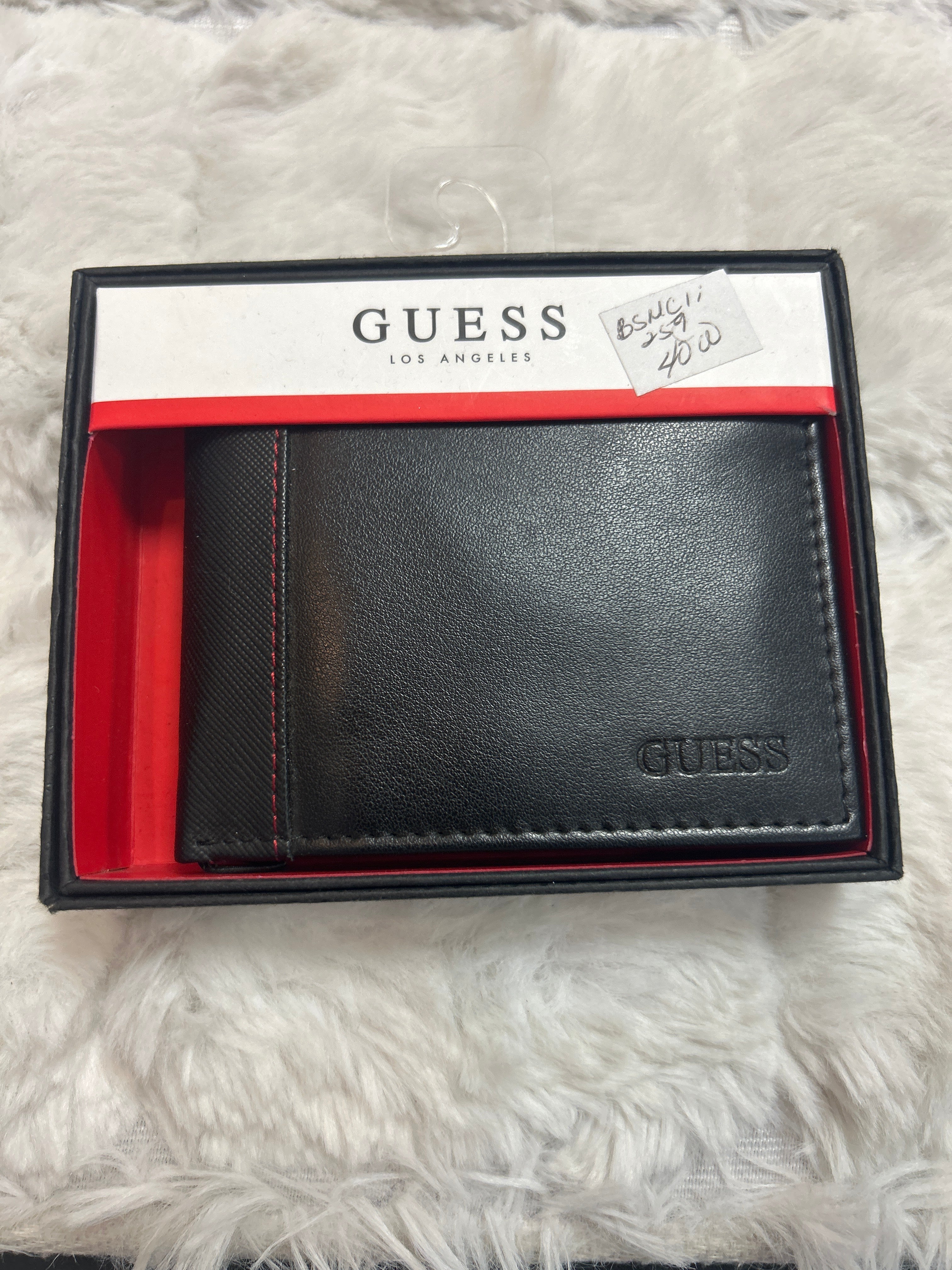 Billetera GUESS Black Edition
