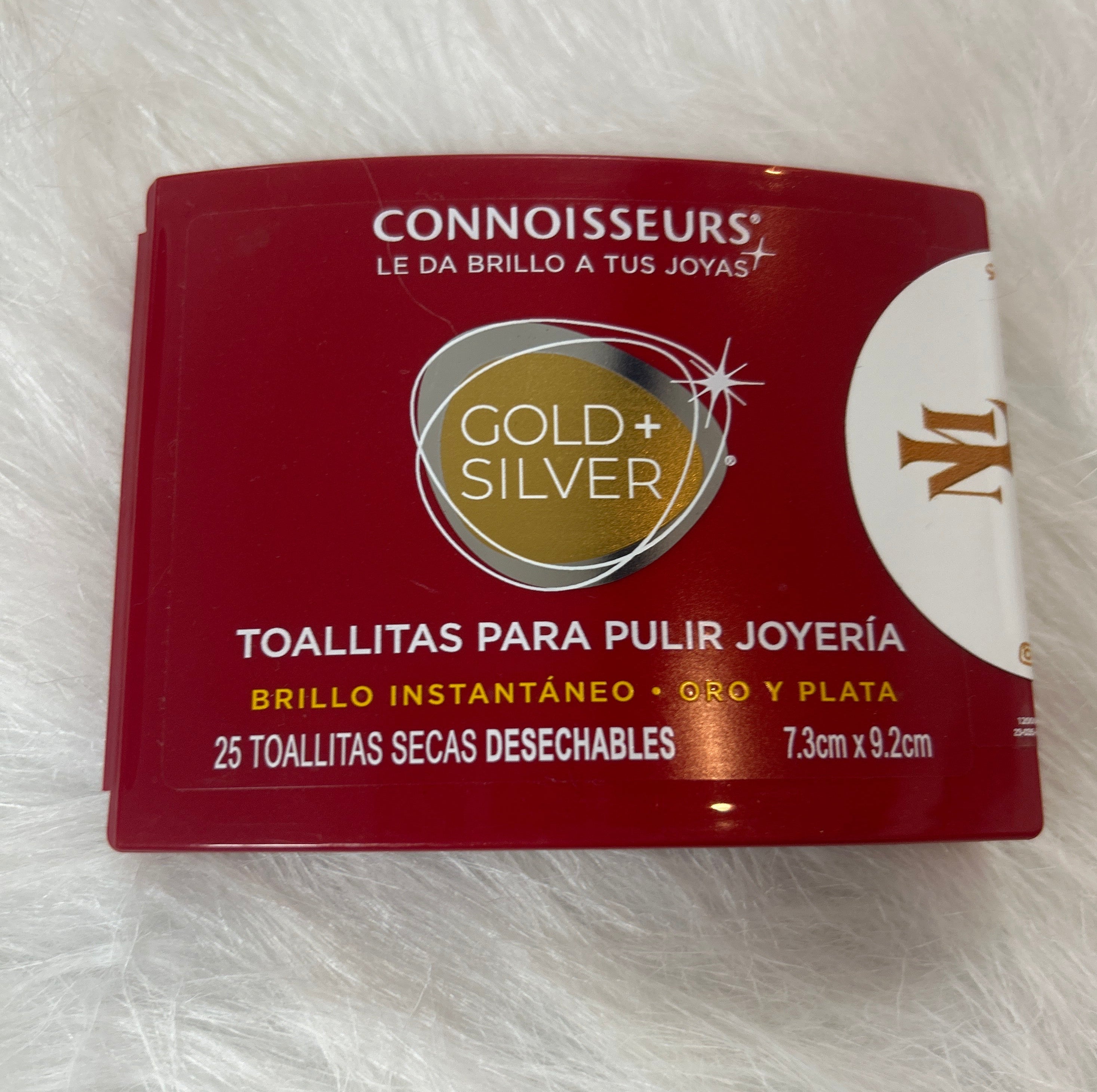Toallitas Connoisseurs Gold + Silver – Pulido Profesional para Joyería
