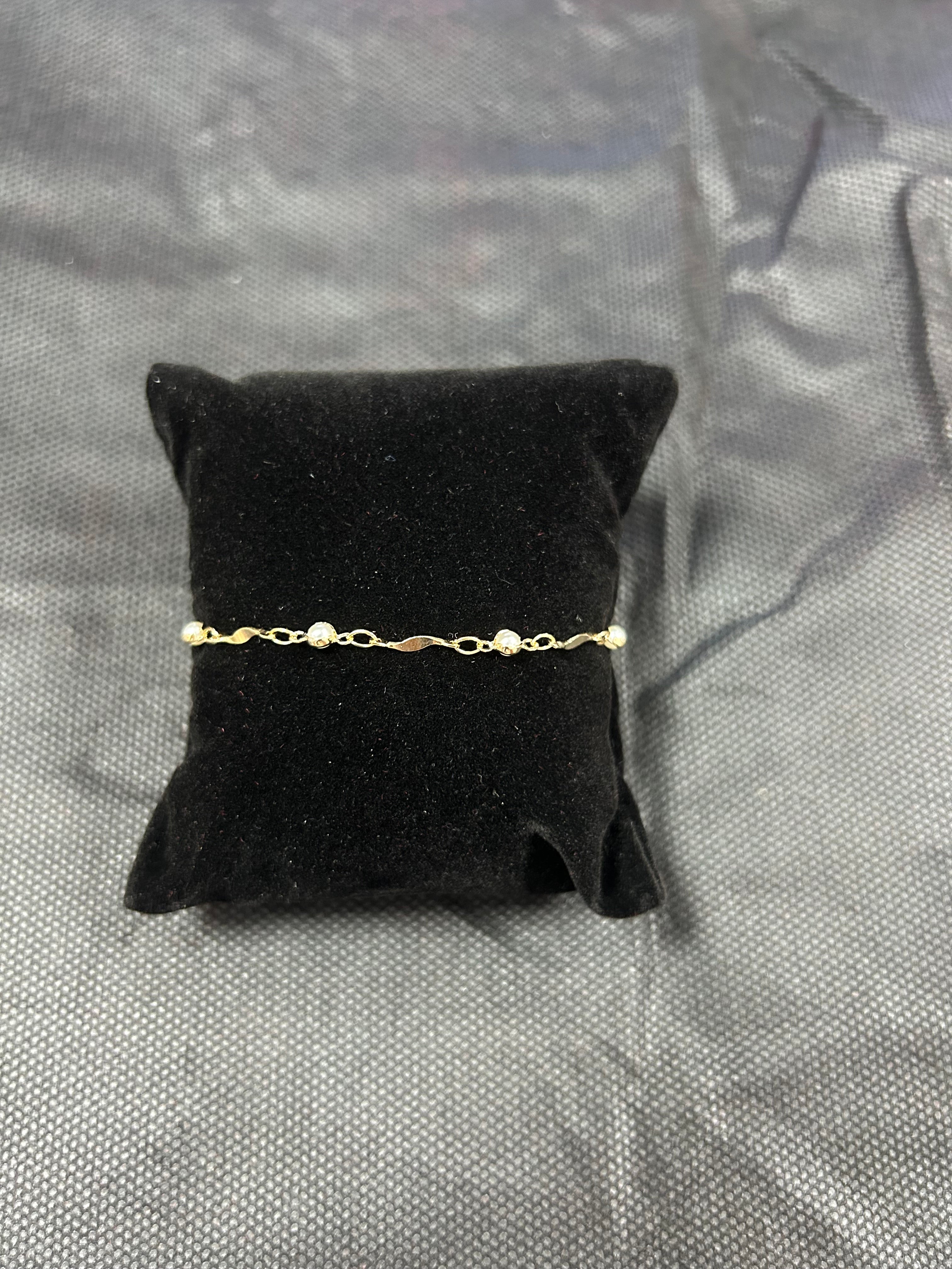 Pulsera de cadena cruzada