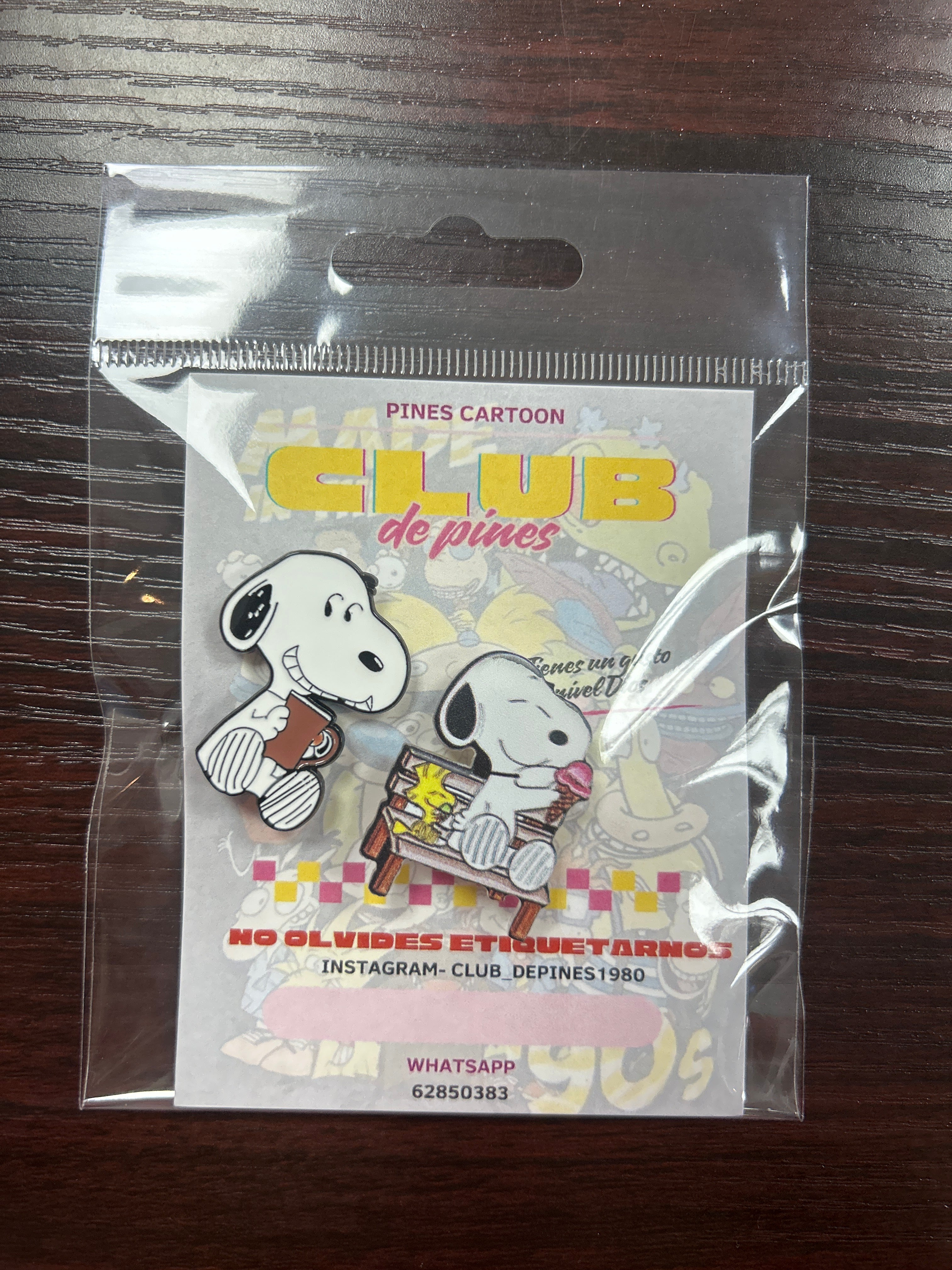 Pin de Snoopy