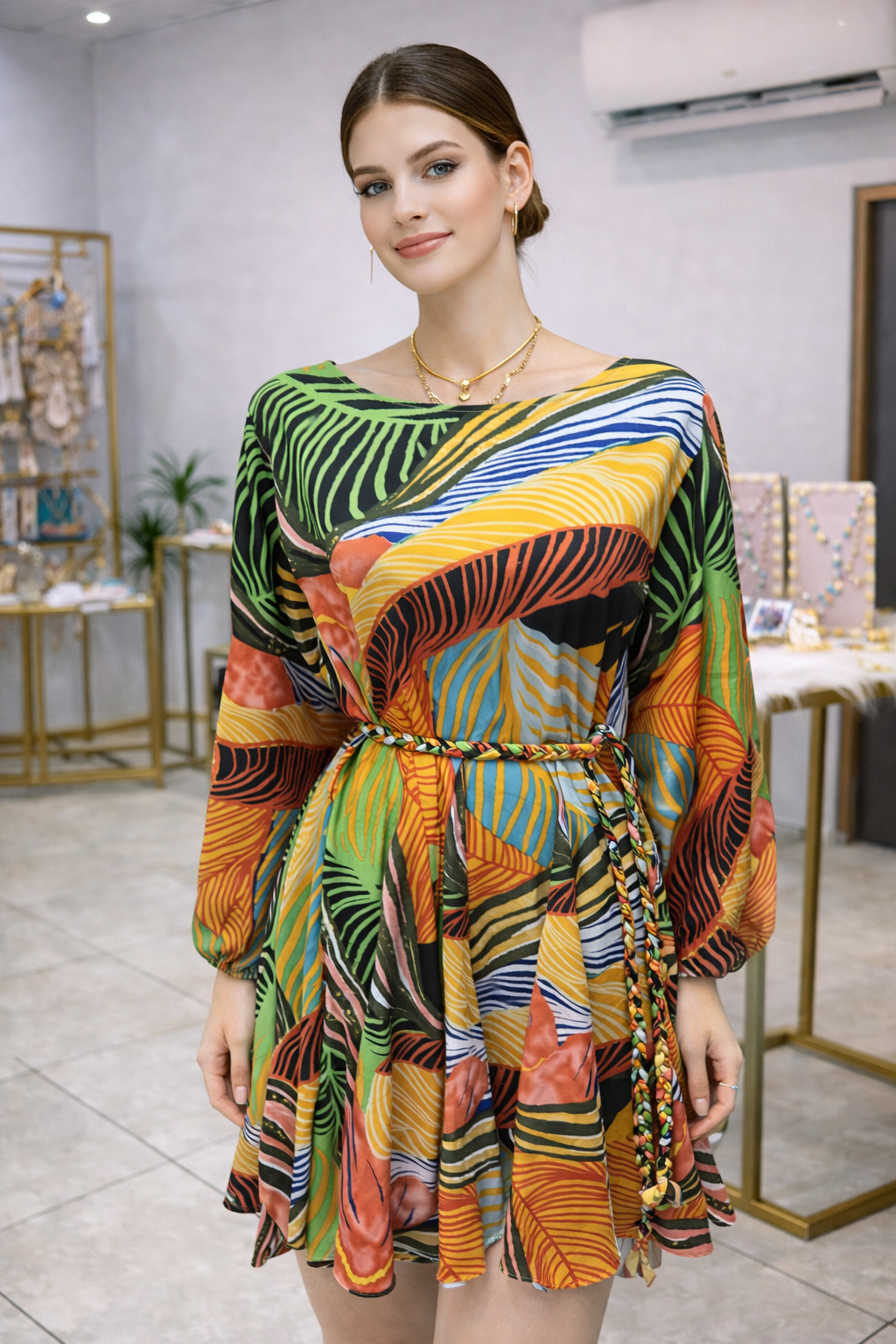 Vestido Tropical