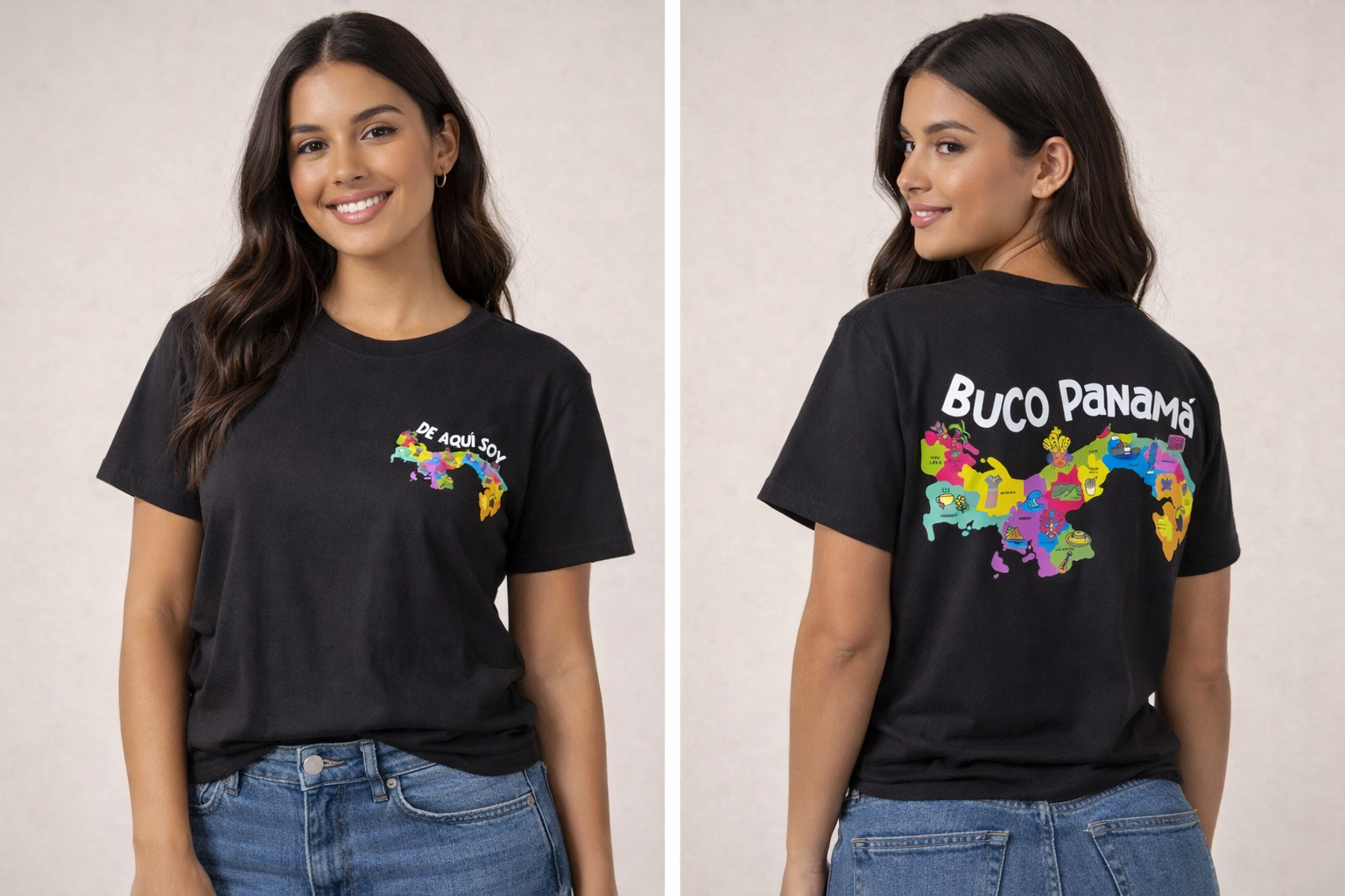 Buco Panamá Vol3 Suéter Negro
