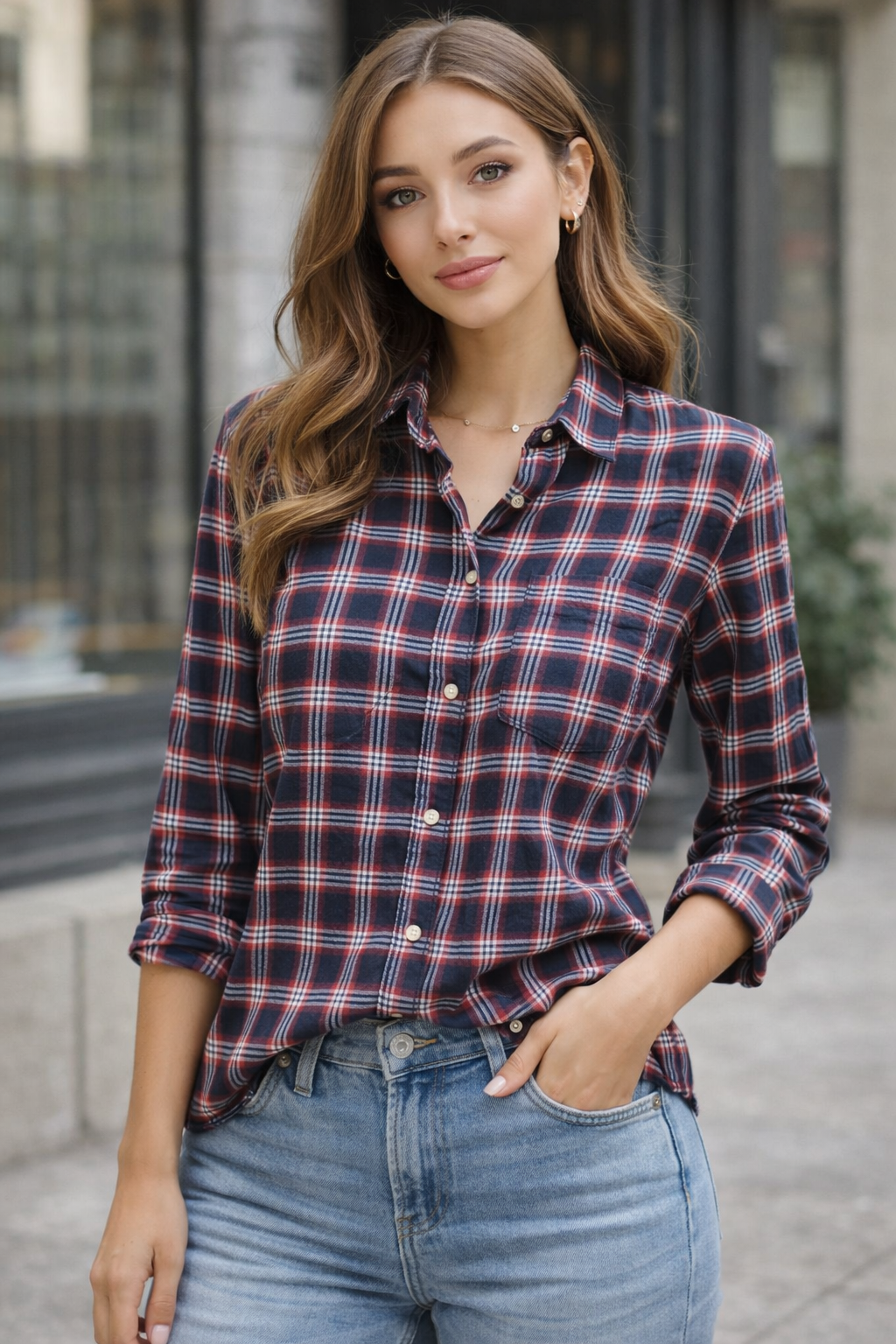 Camisa H&M cuadros