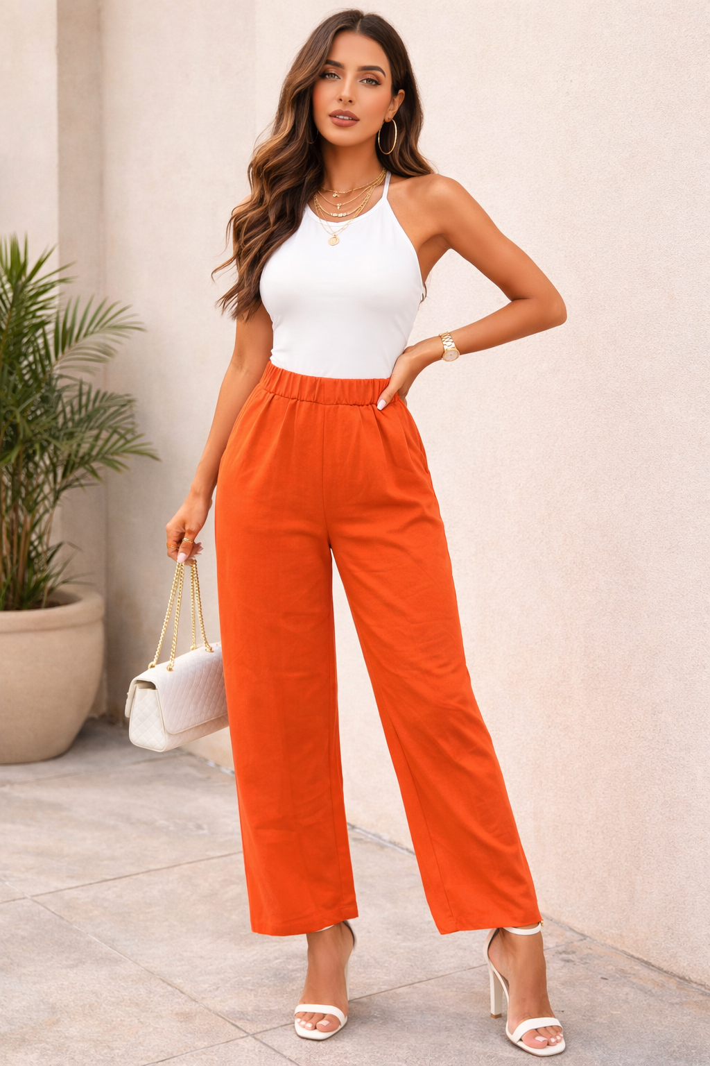 Pantalón Naranja