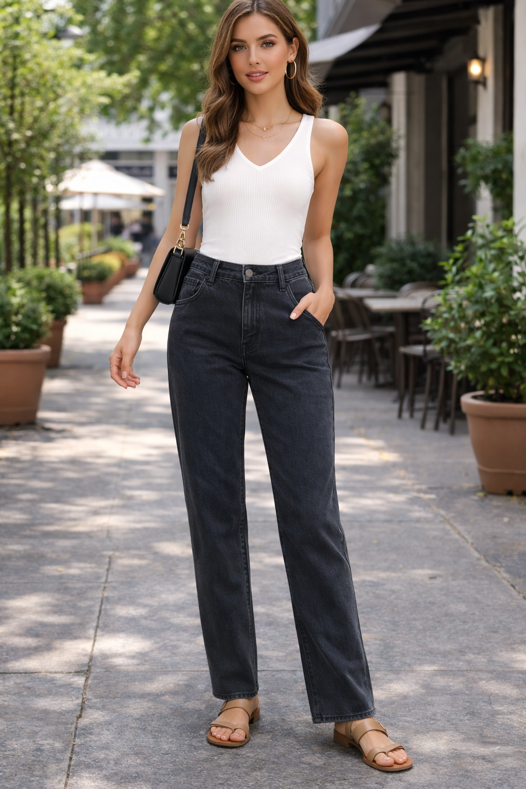 Jeans Negro