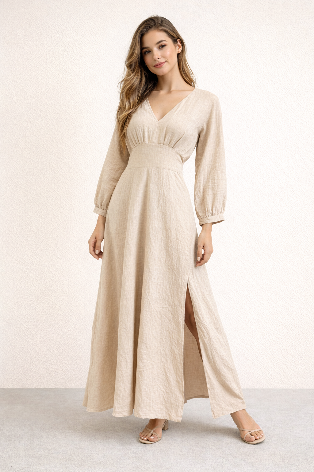 Vestido Crema