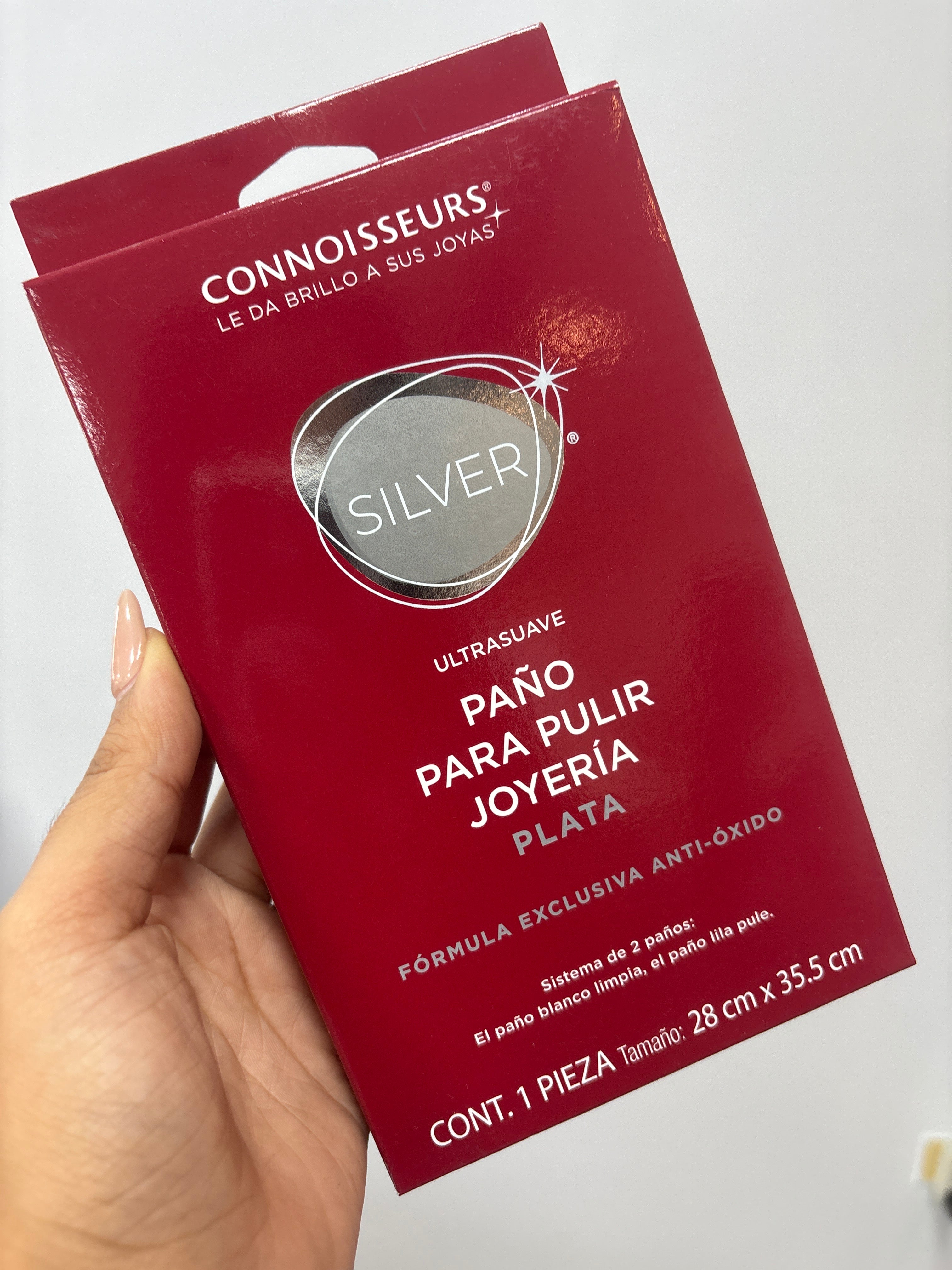 Paño Ultrasuave para Pulir Joyería de Plata – Connoisseurs