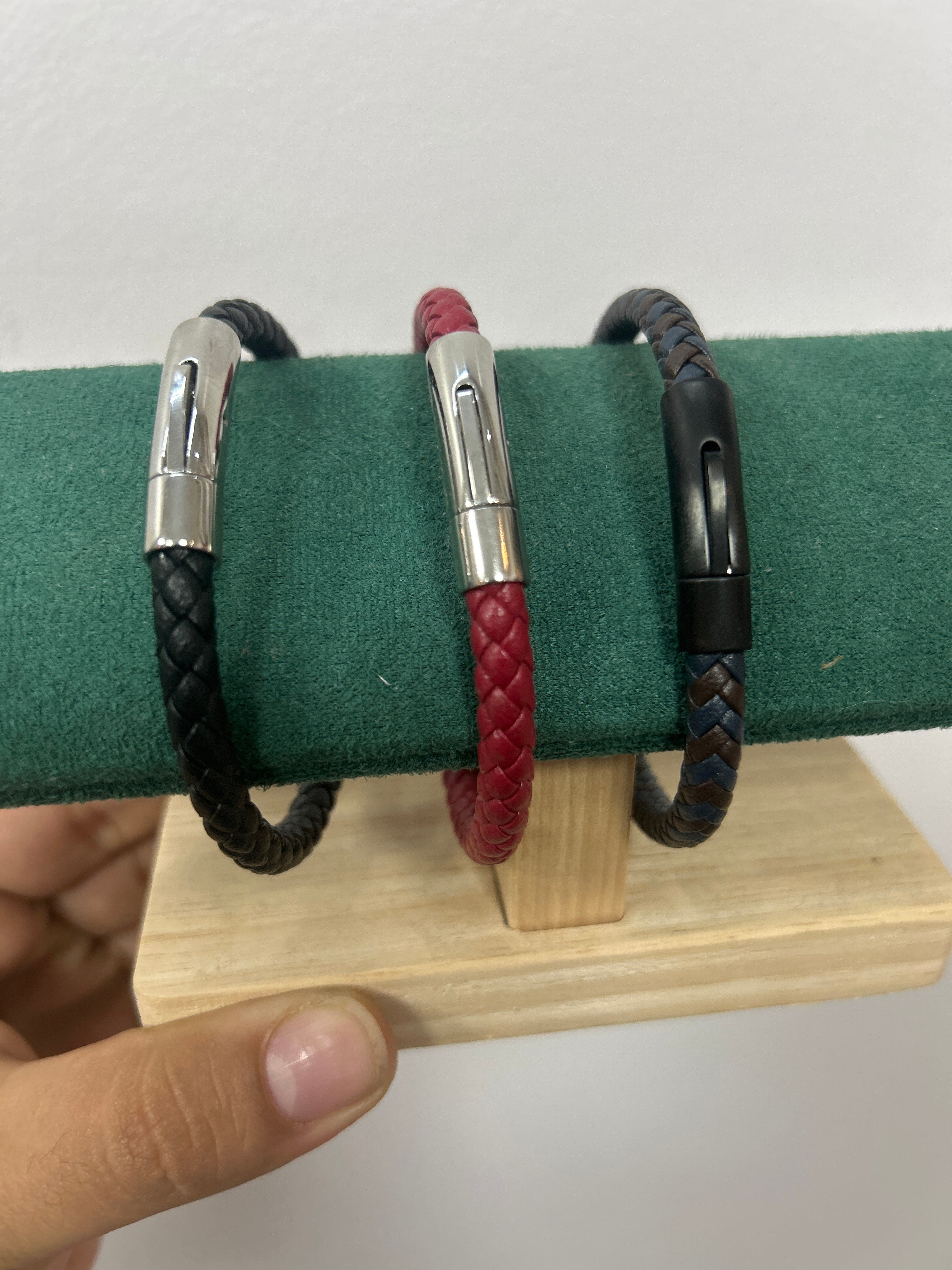 Pulseras Trenzadas Urban – Colección Leather Steel