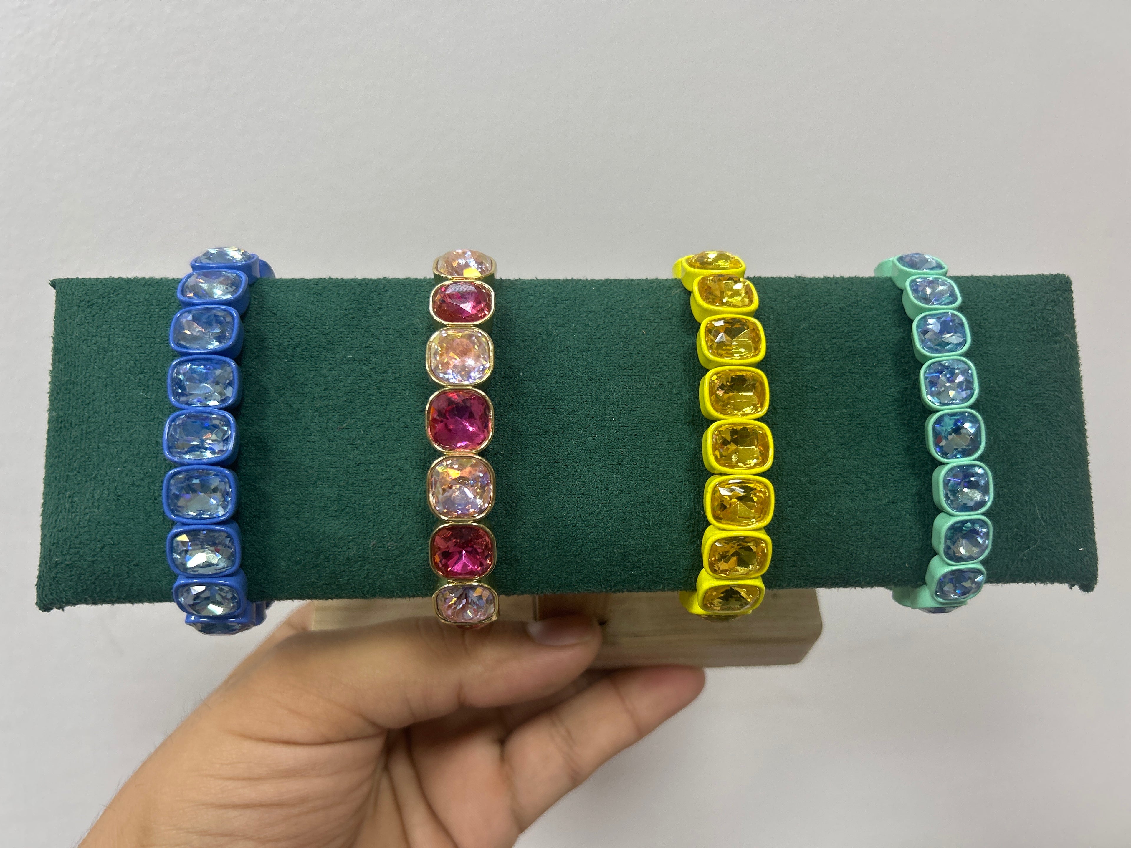 Pulseras Crystal Pop – Colección de Colores
