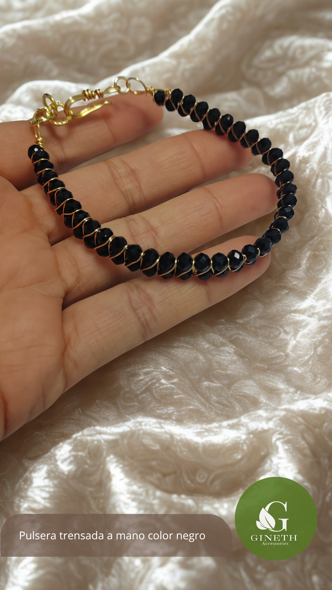 Pulsera Trenzada Black Charm