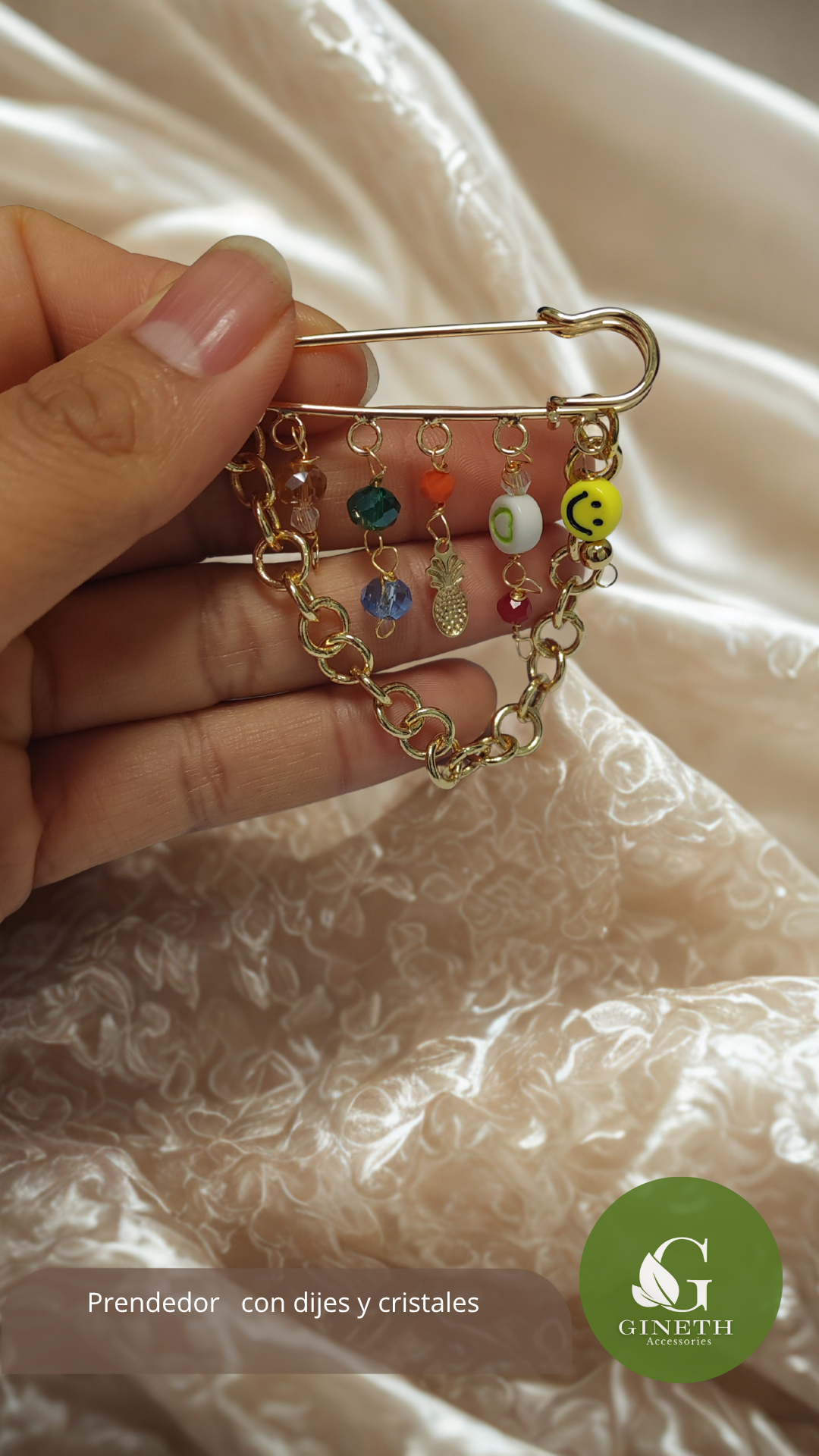 Prendedor Charm Vibes