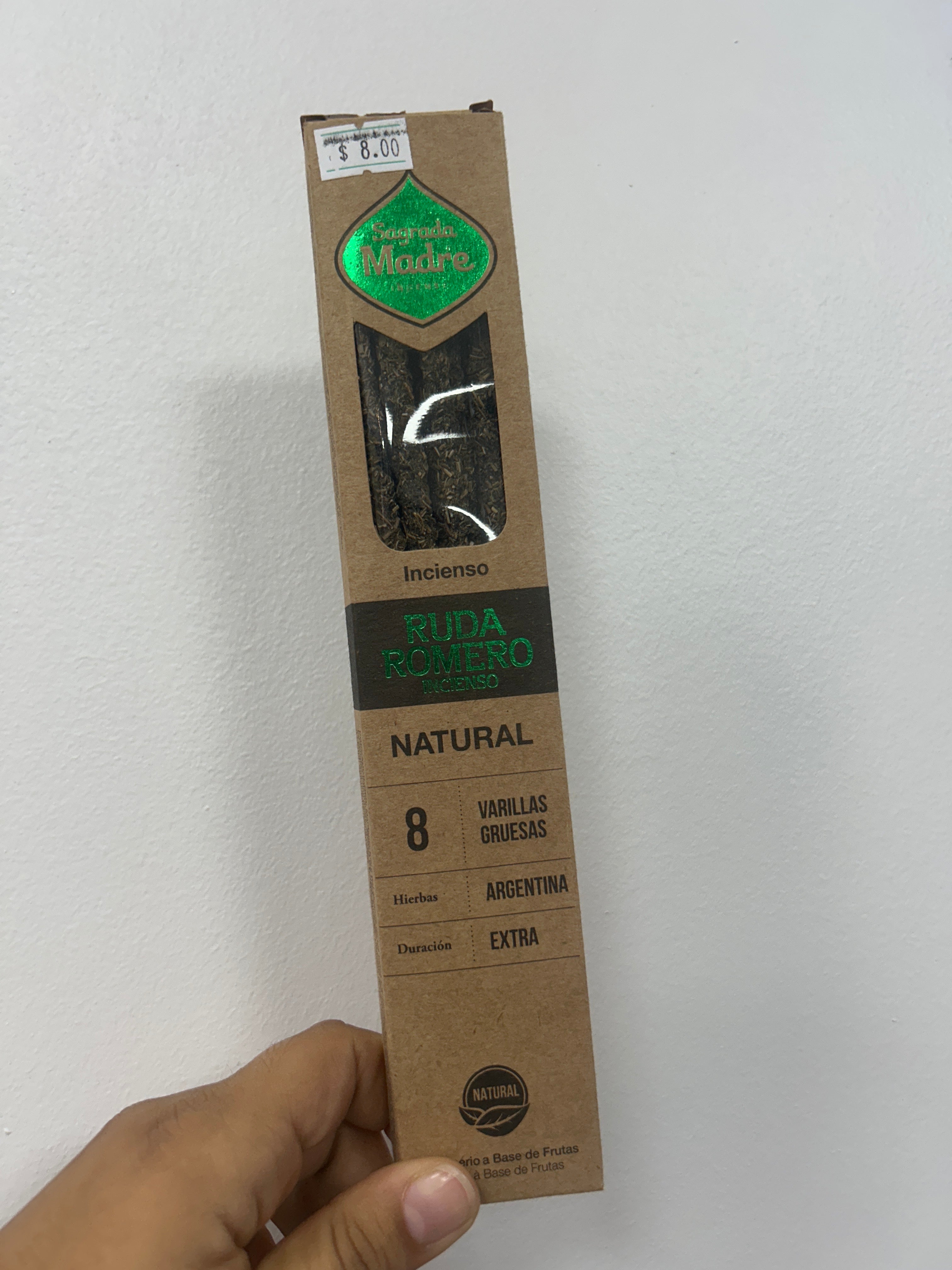 Incienso de Ruda y Romero