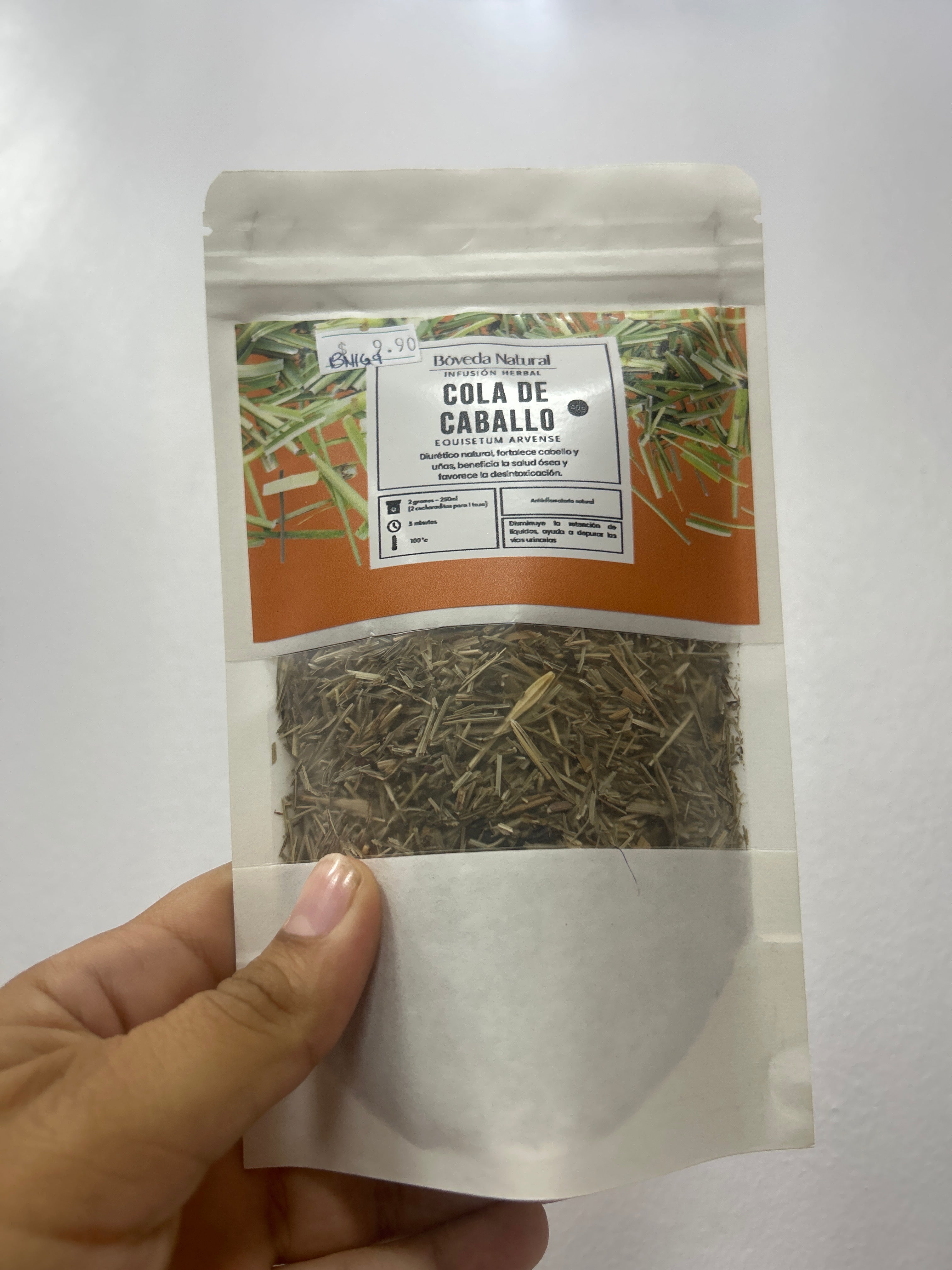 Infusión Herbal de Cola de Caballo