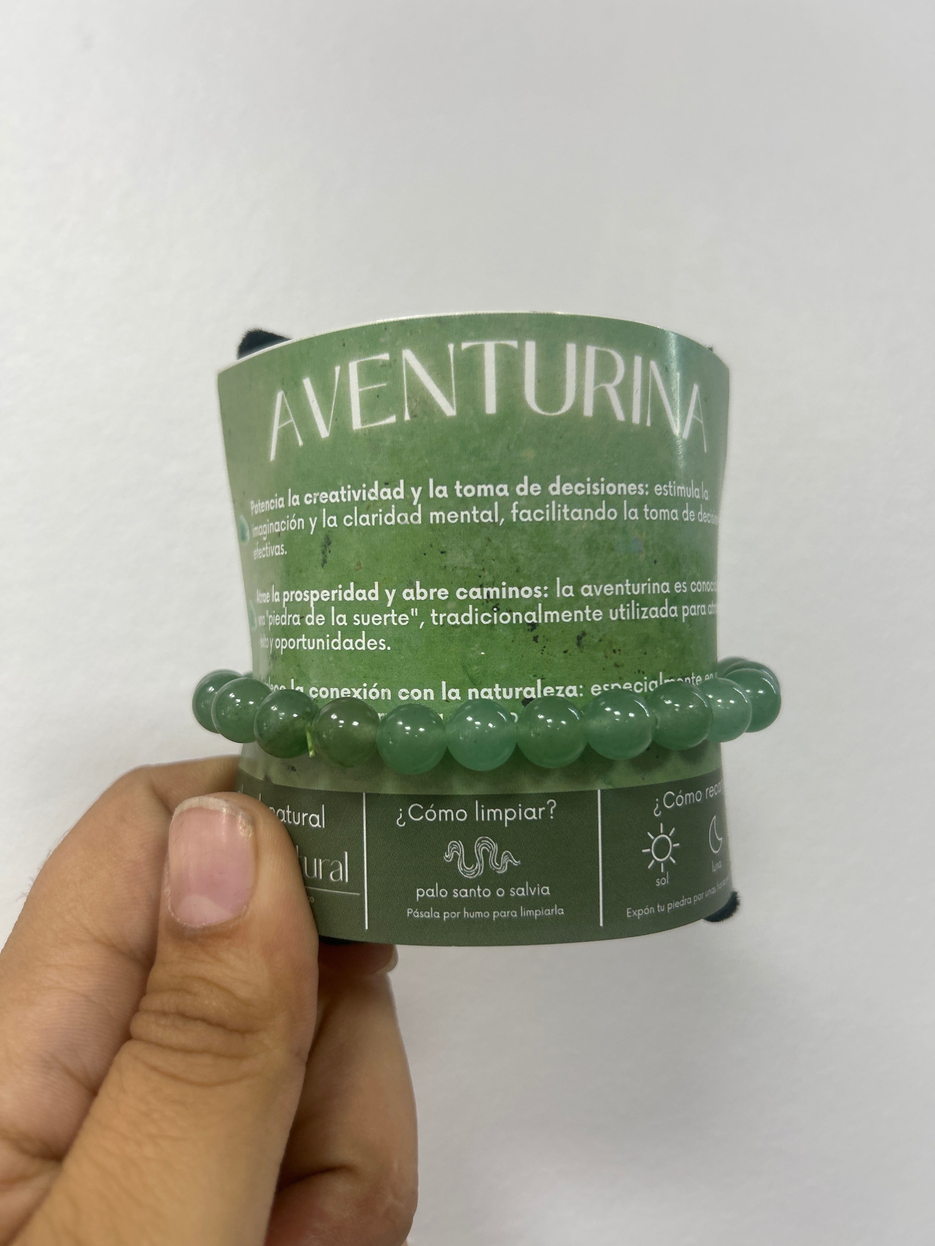 Pulsera de Aventurina Verde