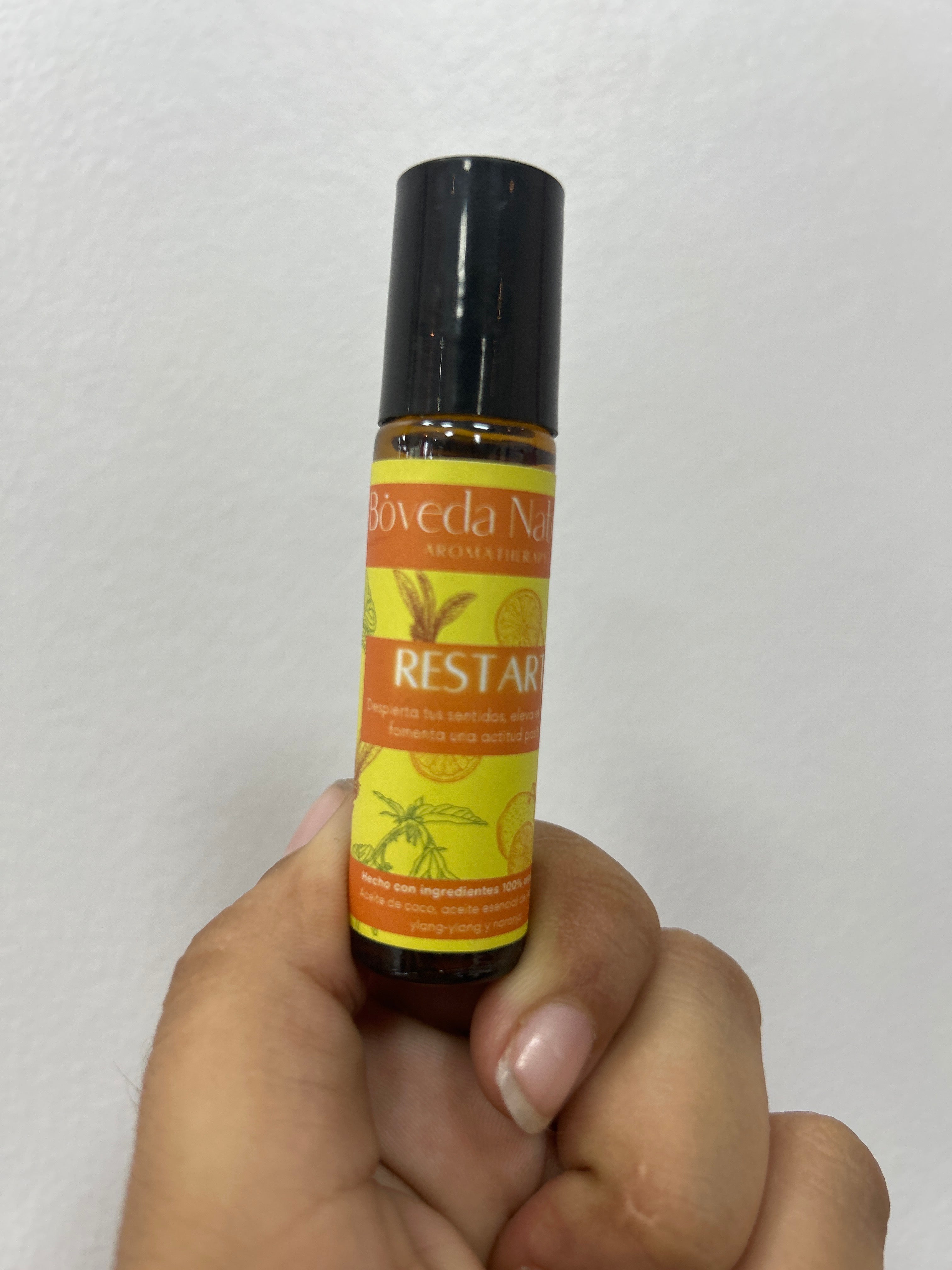 Aromaterapia Roll-On Restart