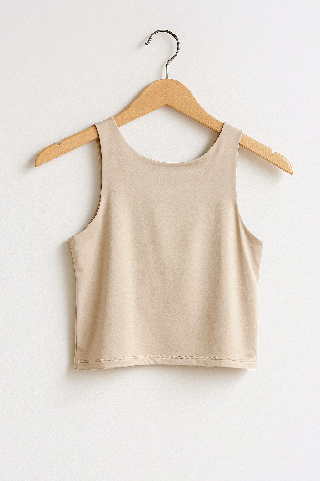 Crop Top Básico Doble Tono