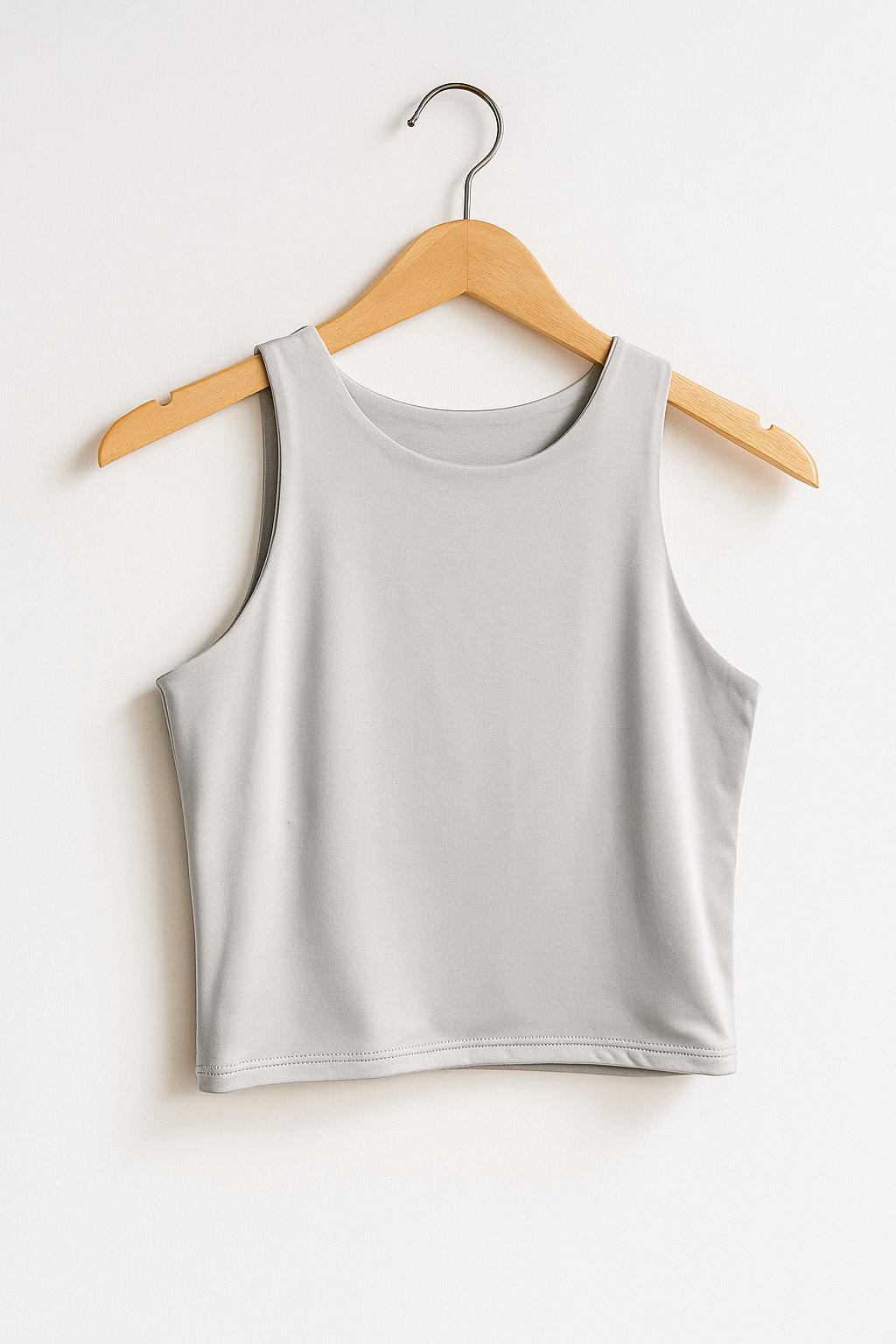 Crop Top Básico Doble Tono