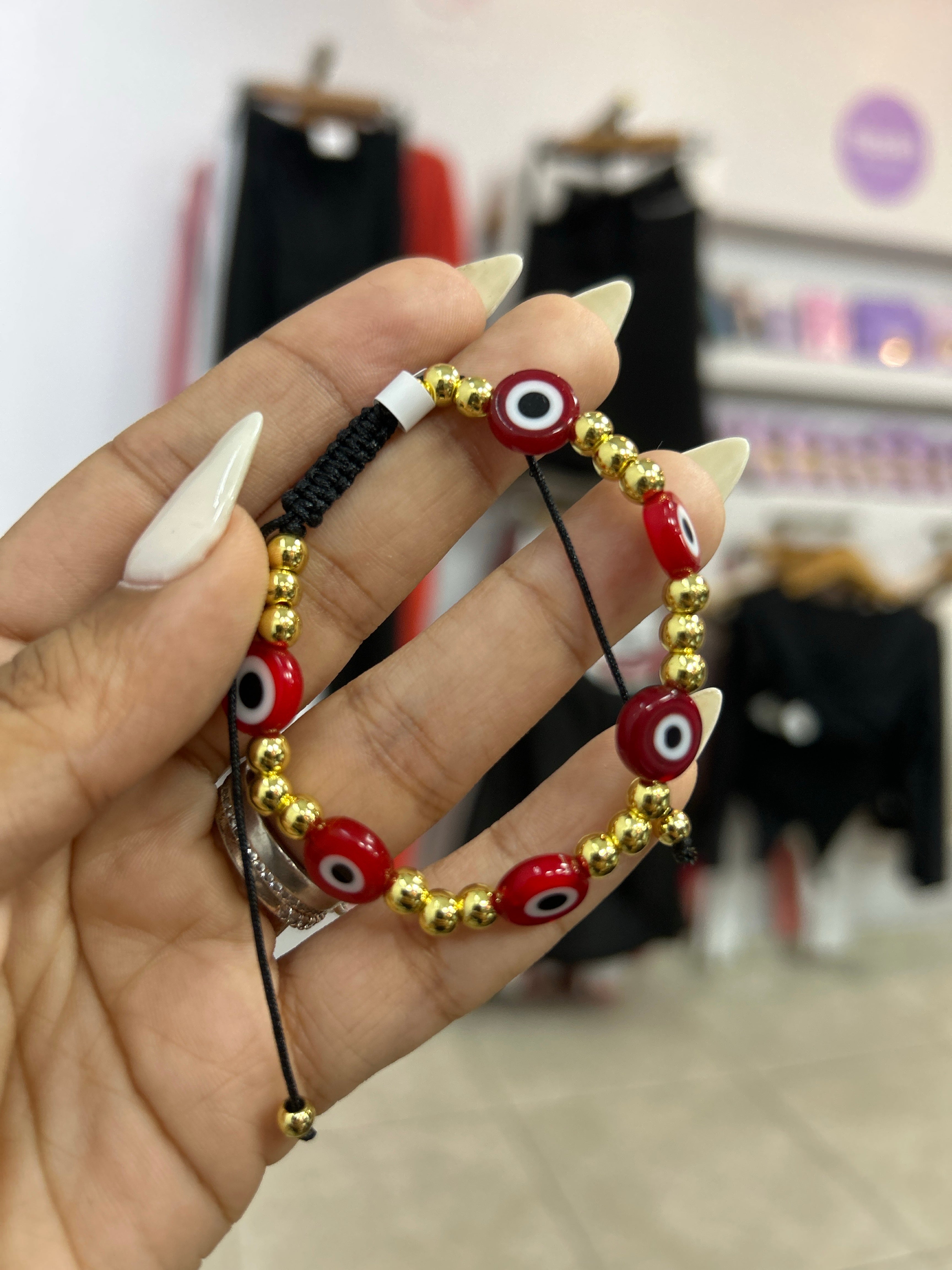 Pulsera Ojo Turco Roja