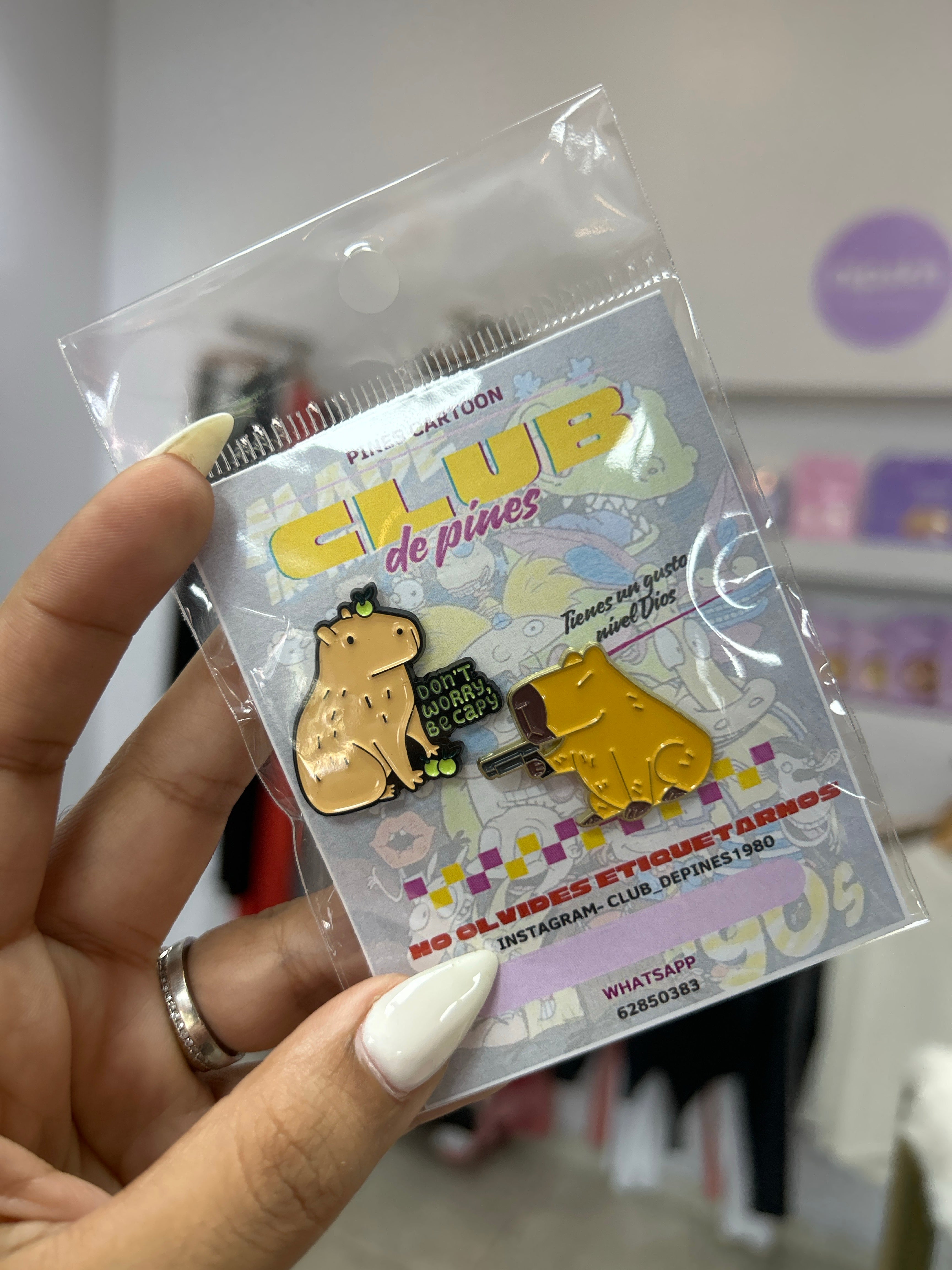 Pin “Don’t Worry, Be Capy”