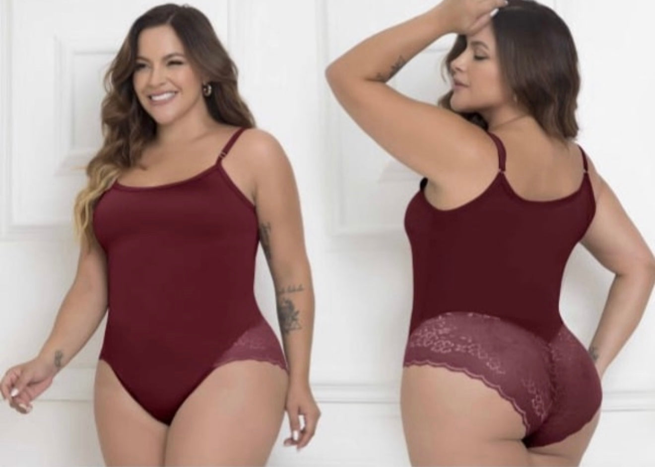 Bodysuit Lace Control