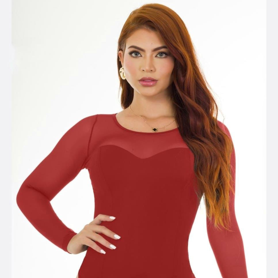 Bodysuit Illusion Mesh