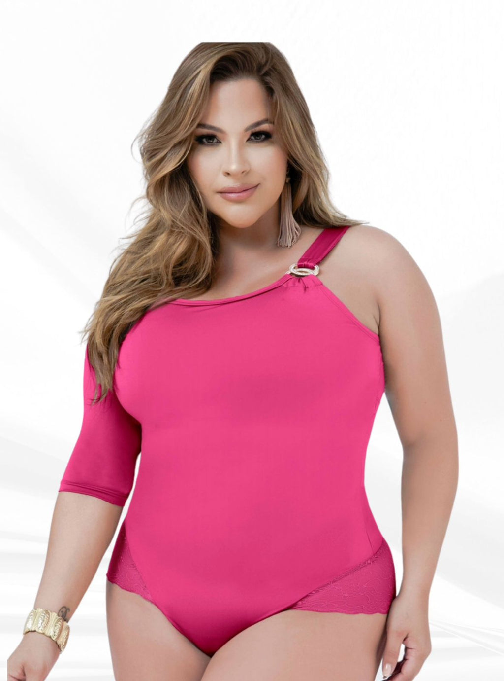 Bodysuit One Shoulder Glam