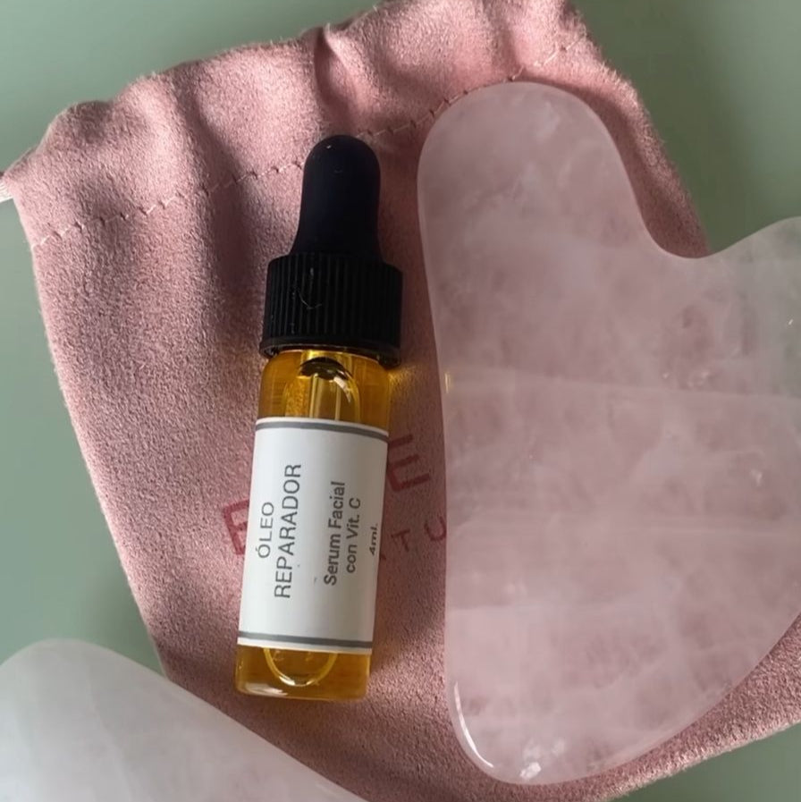 Gua Sha de Cuarzo Rosa – Emely’s Naturals