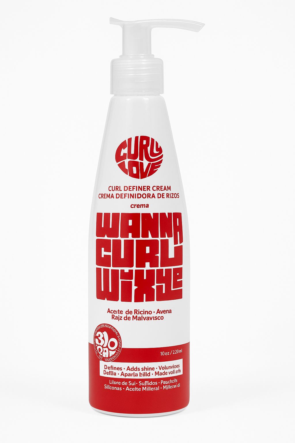 Curly Love – Curl Definer Cream “Wanna Curl All Wize”
