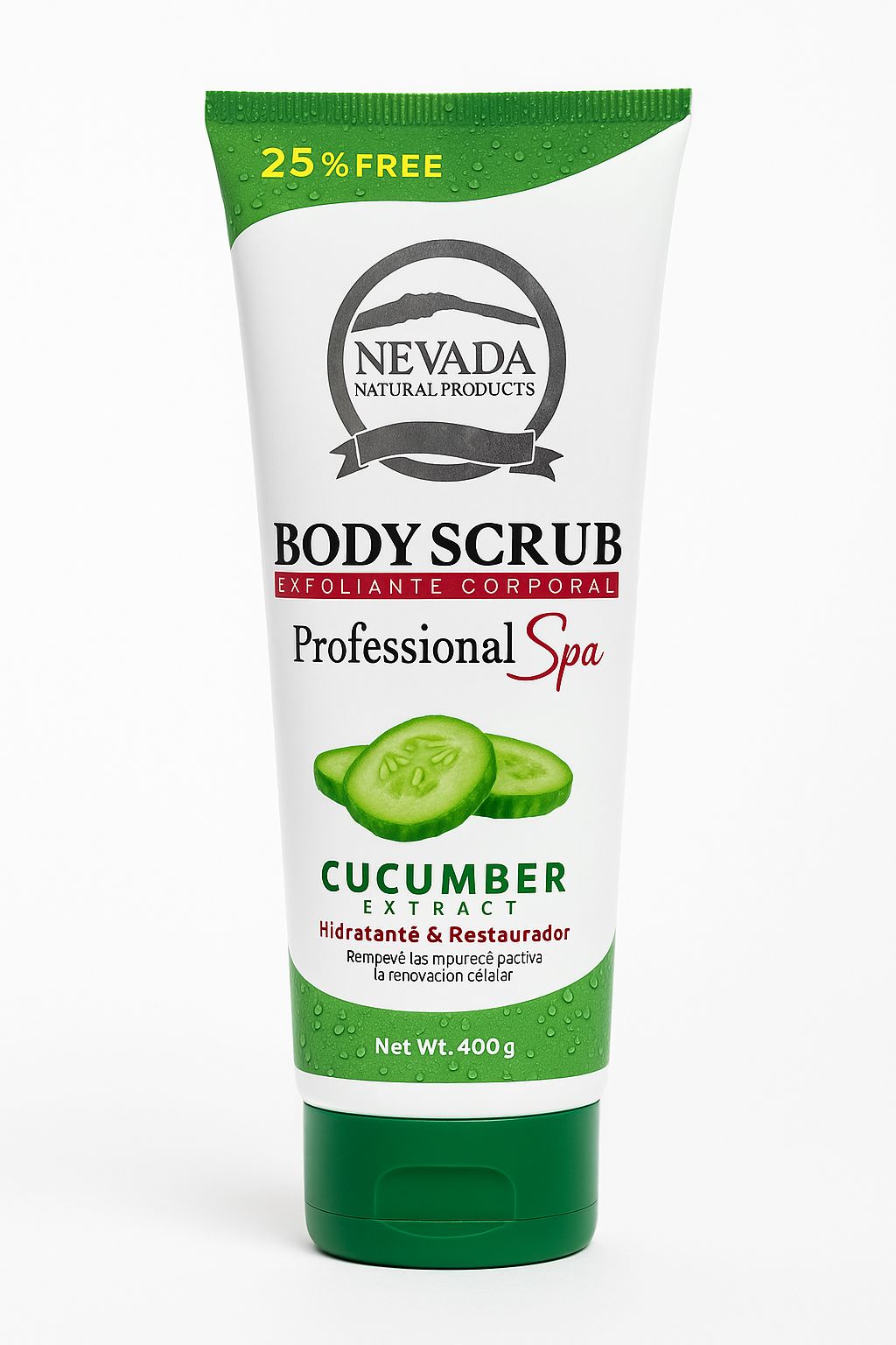 Body Scrub de Pepino (400 g)