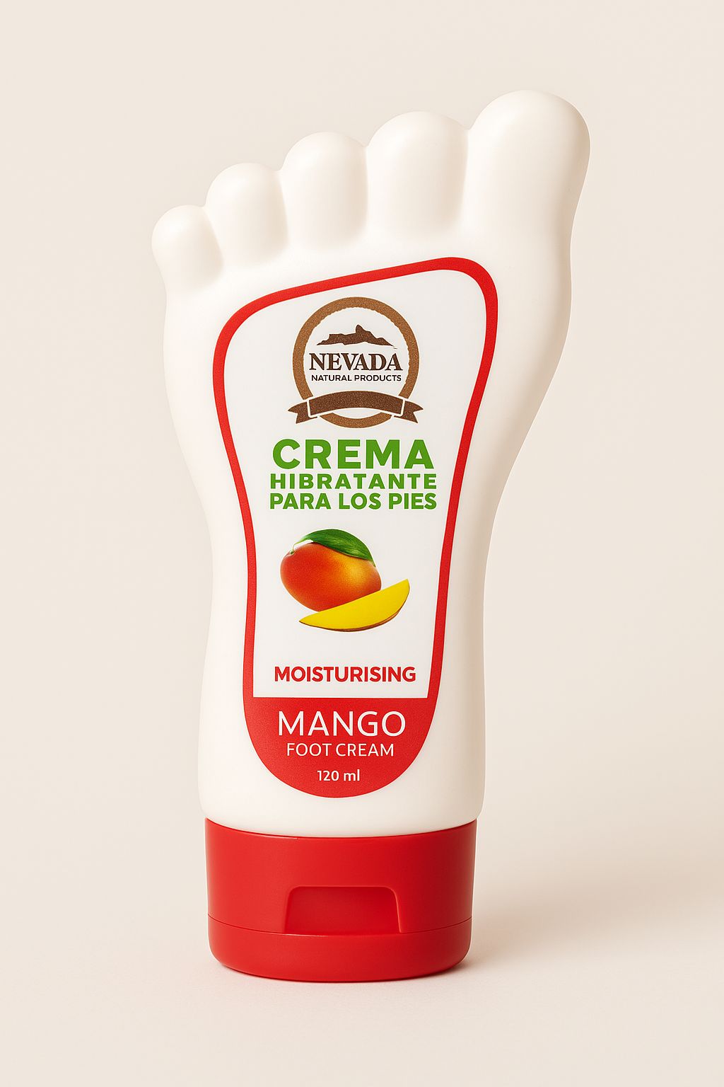 Crema Hidratante para Pies Nevada – Mango (120 ml)