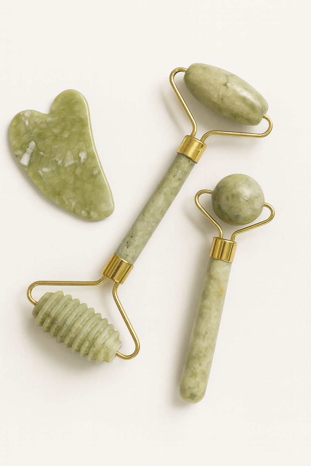 Kit de Jade – Roller & Gua Sha