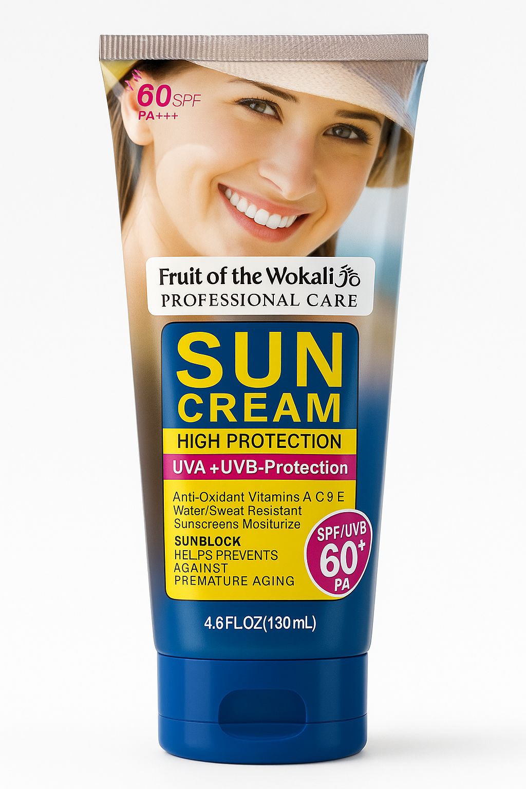 Protector Solar Fruit of the Wokali – Sun Cream SPF 60+