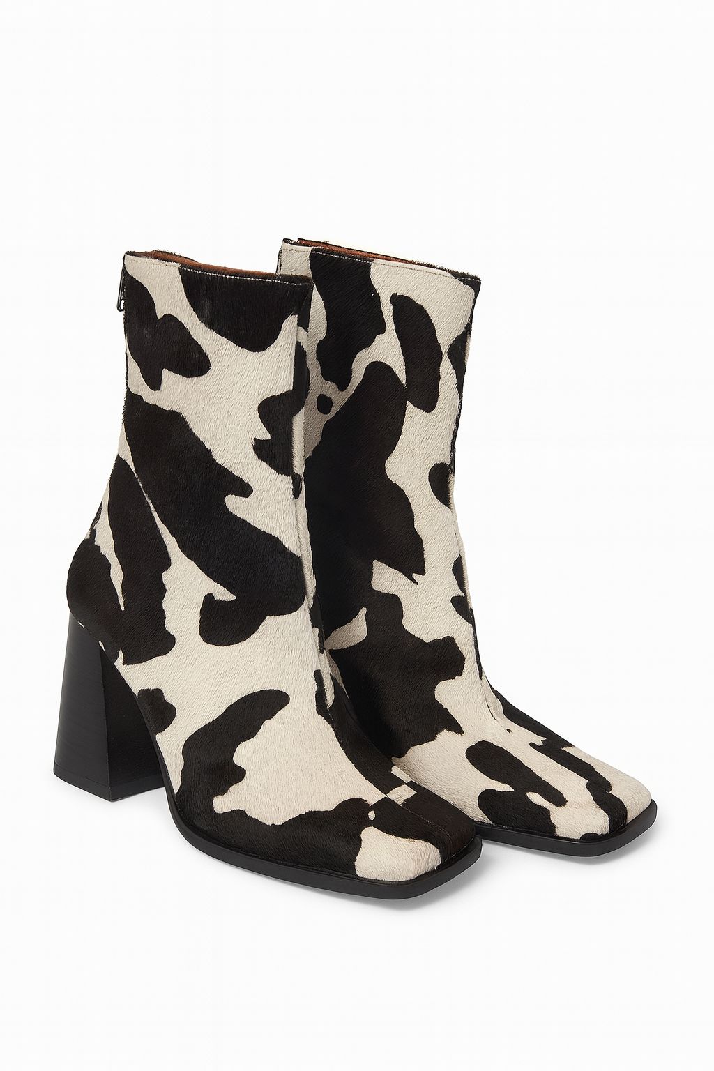 Botines Estampado Vaca