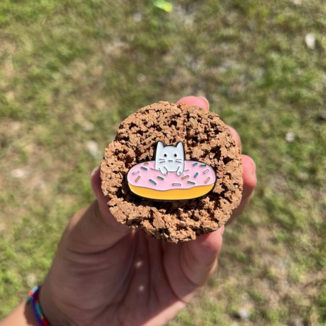 Pin “Gatito en Dona”