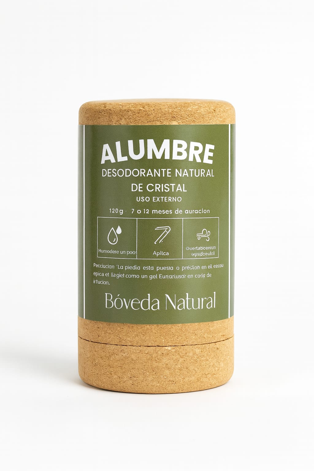 Desodorante Natural de Cristal de Alumbre