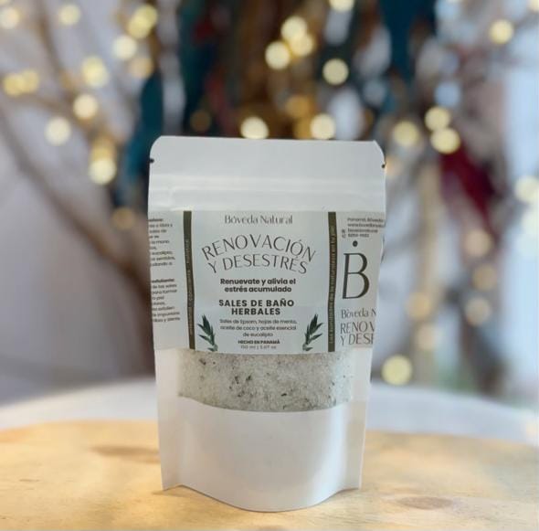 Sales de Baño Herbales – Renovación y Desestrés