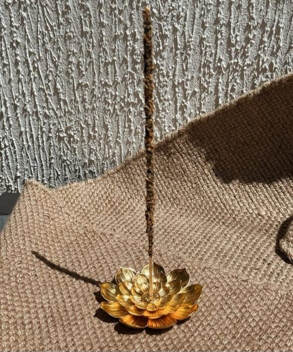 Porta Incienso Flor de Loto