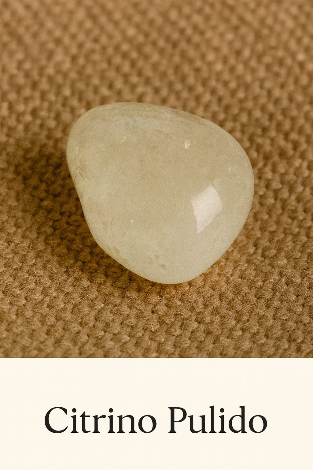 Cuarzo Citrino Pulido – Piedra de la Abundancia