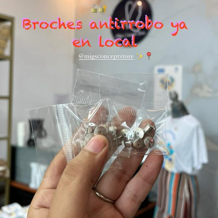 Broches Antirrobo para Accesorios