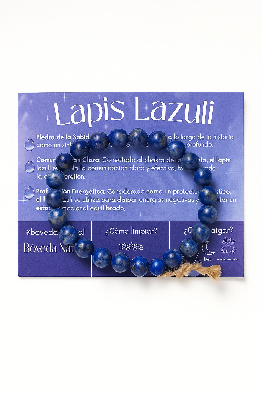 Pulsera de Lapis Lazuli