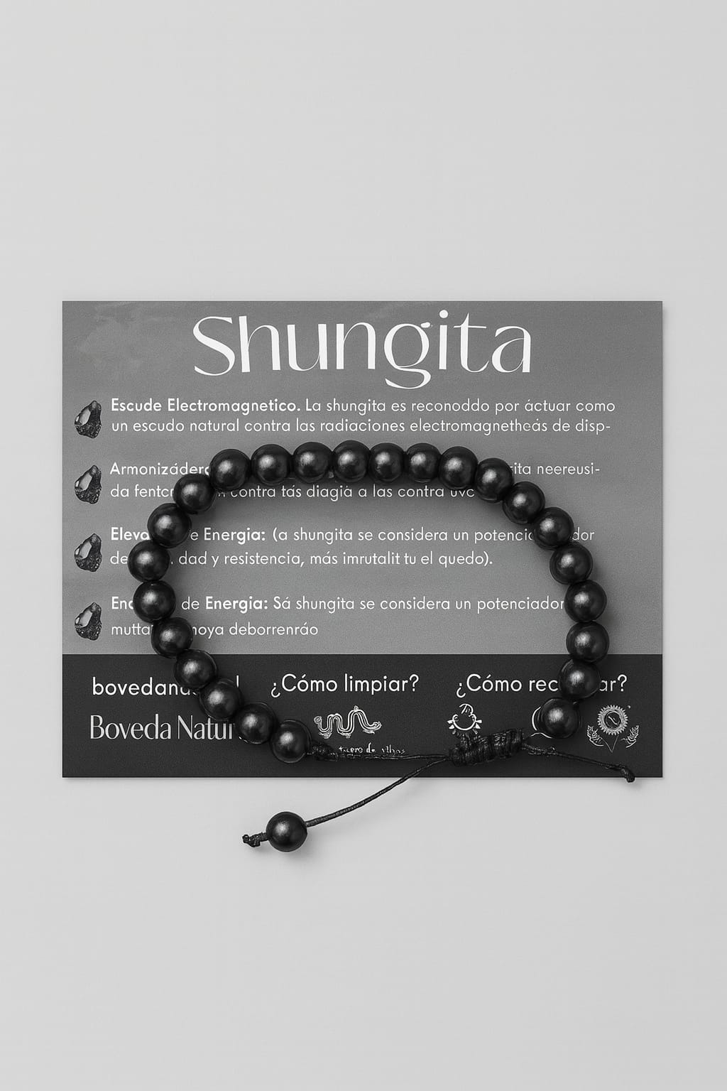 Pulsera de Shungita