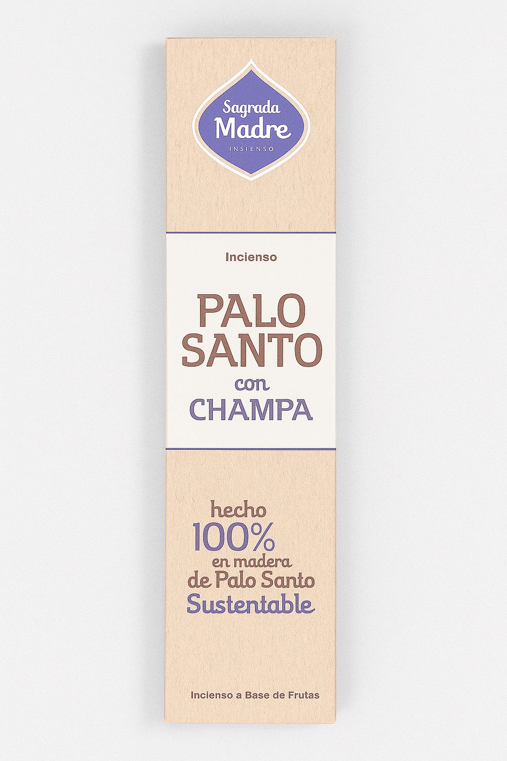 🌿 Incienso Palo Santo con Champa – Sagrada Madre