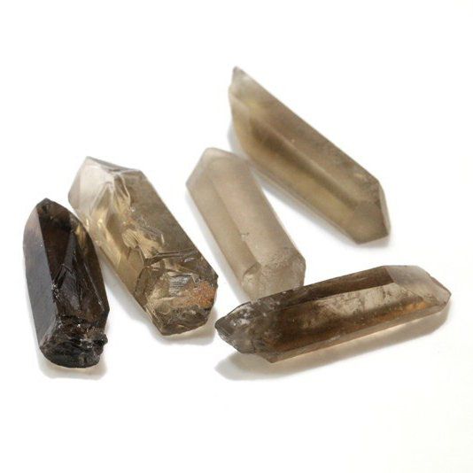 Cuarzo Ahumado Natural en Punta – Cristales de Energía Protectora