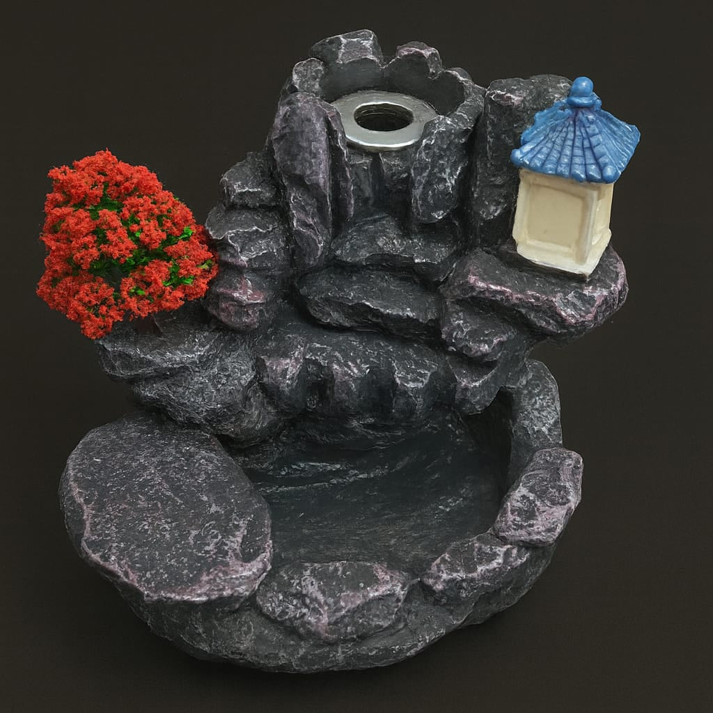 Quemador de Incienso en Cascada